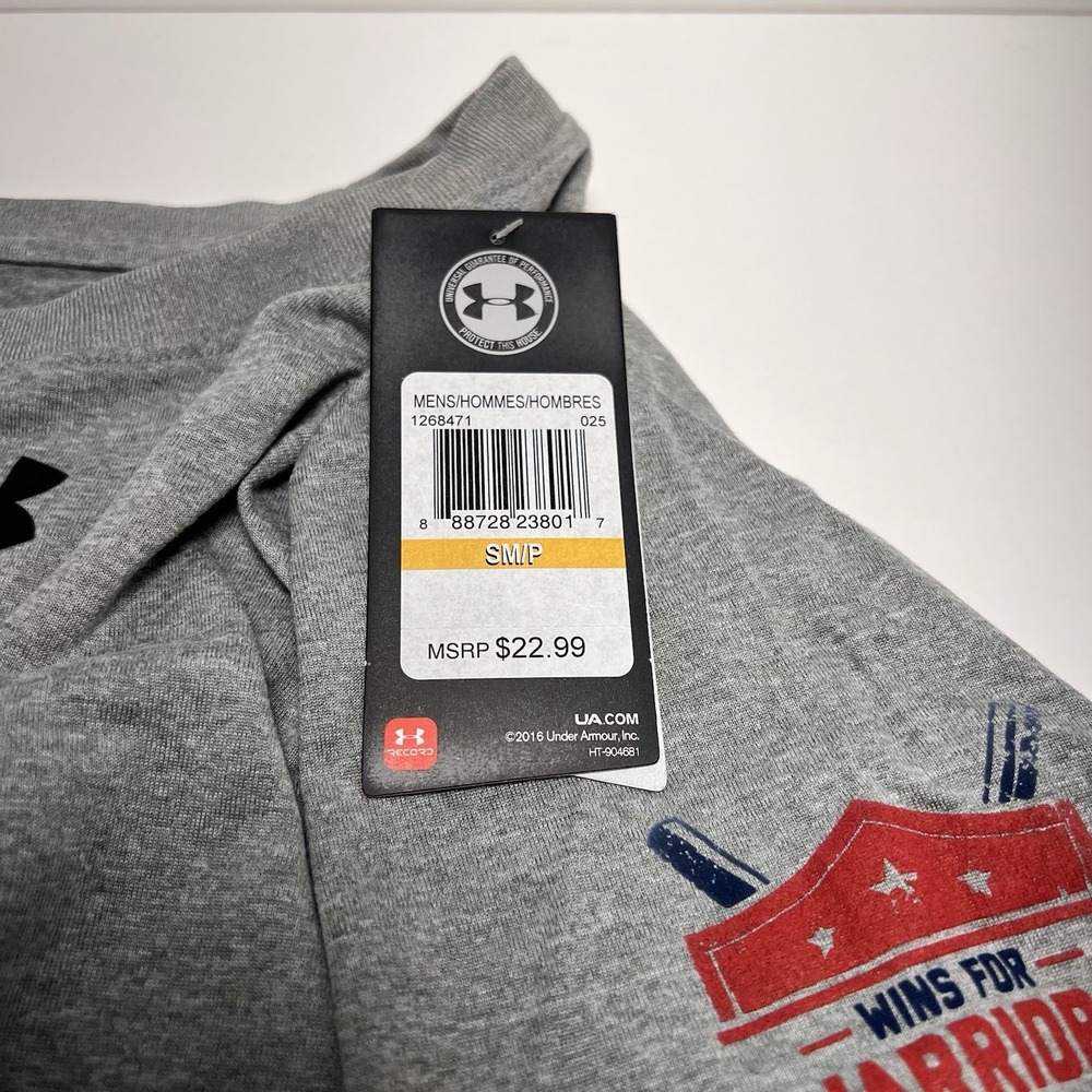 3/$25 Sale!‎ Detroit Tigers Under Armor Verlander Veterans Tshirt Men's Sm - Picture 4 of 7
